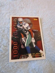 1995 Topps Seattle Seahawks Brian Blades 1000 Yard Club #23 - Picture 1 of 2