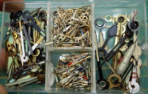 lot d'aiguilles de pendule/ réveil horlogerie watchmaker - Imagen 1 de 11