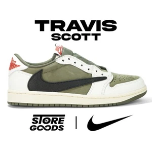 Nike Air Jordan 1 Low OG Retro Travis Scott Medium Olive 41 42 43 44 44.5 45 46 - Bild 1 von 5