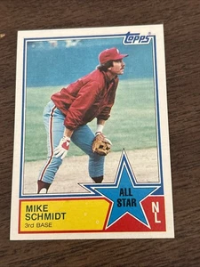 Mike Schmidt 1983 Topps #399 Philadelphia Phillies All Star - Picture 1 of 2