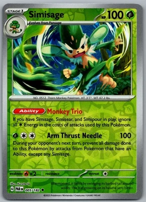 Simisage Uncommon SV04: Paradox Rift 005/182 NM - Image 1 of 2