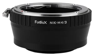 Lens Mount Adapter - Nikon Nikkor F Mount D/SLR Lens to Micro Four Thirds (MF... - Picture 1 of 3
