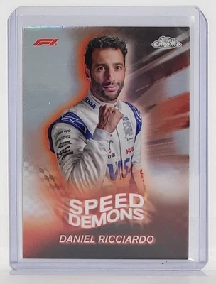 2024 Topps Chrome Formula 1 Daniel Ricciardo Speed Demons #SD-18  - Image 1 of 2