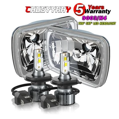 Faro LED alto-bajo para Freightliner FL50 FL60 FL70 FL80 MT35 MT45 7x6\'\'5x7 Foto 1 de 4
