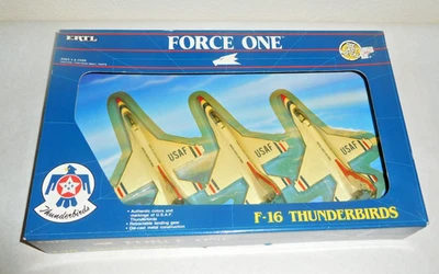 DE COLECCIÓN ERTL FORCE ONE F-16 USAF THUNDERBIRDS FUNDIDO A PRESIÓN - NUEVO EN CAJA/NUEVO EN CAJA Foto 1 de 3