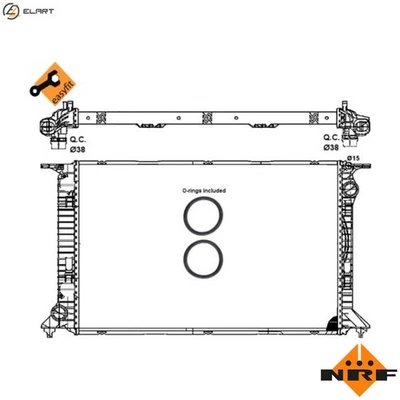 RADIATOR ENGINE COOLING 53064 FOR CAUA 4.2L 8cyl - Image 1 of 4