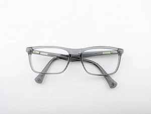John Varvatos Eyeglasses, Frames Only, VJVC010, 55-17-145, Crystal Grey Teal - Picture 1 of 19