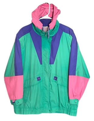 London Fog Vintage Nylon Jacket Women’s Size XL -Read - Image 1 of 4