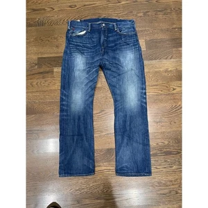 Pantalones de mezclilla Polo Ralph Lauren para hombre 38x32 azul calce recto clásicos 5 bolsillos - Imagen 1 de 10