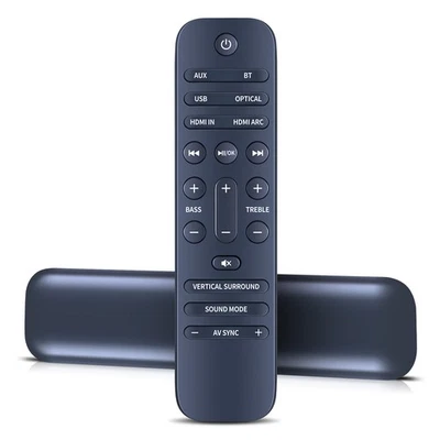 New Remote Control For TCL 405001267 TS9030 Alto 9+ 3.1 Dolby Atmos Sound Bar - Image 1 of 4