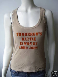 Camiseta sin mangas John Galliano verde canotta talla XS - Imagen 1 de 7