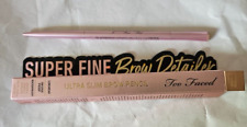 Too Faced Super Fine Brow Detailer Ultra Slim Brow Pencil Natural Blonde NIB