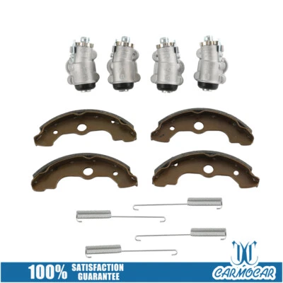 4PECS Brake Wheel Cylinders & Shoes Front For Honda Foreman 450 TRX450 4x4 ES/S - Image 1 of 4