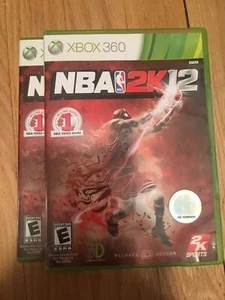 NBA 2K12 - XBOX 360 - COMPLETE W/MANUAL - FREE S/H (T) - Picture 1 of 1