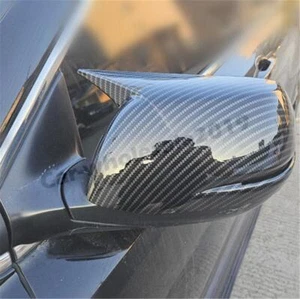 Tapa de cubierta de espejo retrovisor negro carbono adicional para Honda CRV CR-V 2012-21 - Imagen 1 de 8