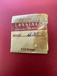 Longines Model Number 431. Part # 1560. Sealed. New Old Stock. - Picture 1 of 2