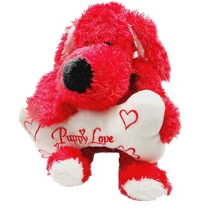 Dan Dee Collectors Choice roter Welpe Hund "Puppy Love" Plüschtier Stofftier 12 Zoll - Bild 1 von 11