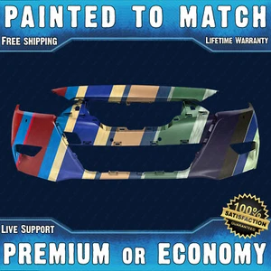 NEW Painted To Match Front Bumper for 2016 2017 2018 Nissan Maxima w/ Park Asst - Picture 1 of 18