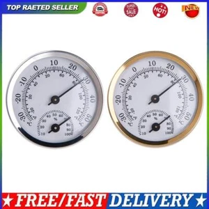Mechanical Hygrothermograph Home Wall Temperature Humidity Dial Meter Hygrometer - Imagen 1 de 11