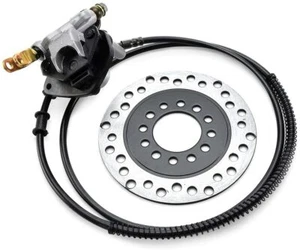 Hydraulische Bremssattel-Baugruppe hinten + Scheibenrotor für ATV Go Kart Golf Cart USA - Bild 1 von 12