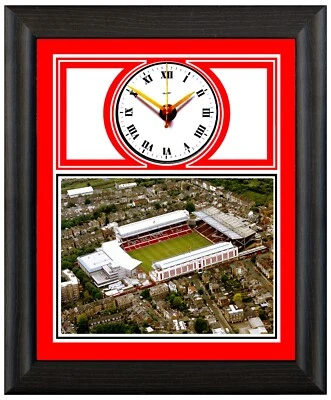 HAND MADE BLUEWATER DESIGNS Arsenal Highbury gift christmas present xmas clock wall or freestanding