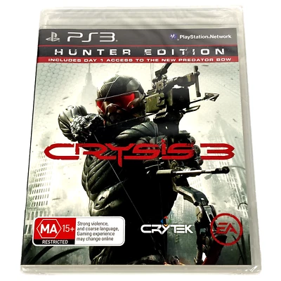Crysis 3 Hunter Edition PlayStation 3 (2013) PS3 PAL Reg 4  Brand New & Sealed - Image 1 of 4