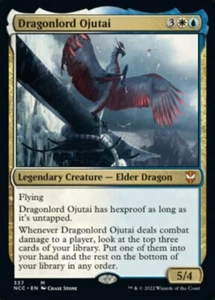 Dragonlord Ojutai x1 Magic the Gathering 1x Commander Streets of New Capenna mtg - Picture 1 of 1
