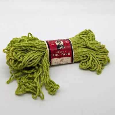 VTG Aunt Lydia's Heavy Rug Yarn Cotton & Rayon Blend 70 yds Choice of Colors - Image 1 of 3