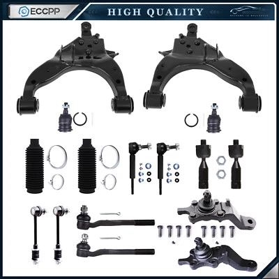 Brazo de control inferior delantero rótula barra estabilizadora barra de amarre para Toyota 4Runner 1996-2002 Foto 1 de 4