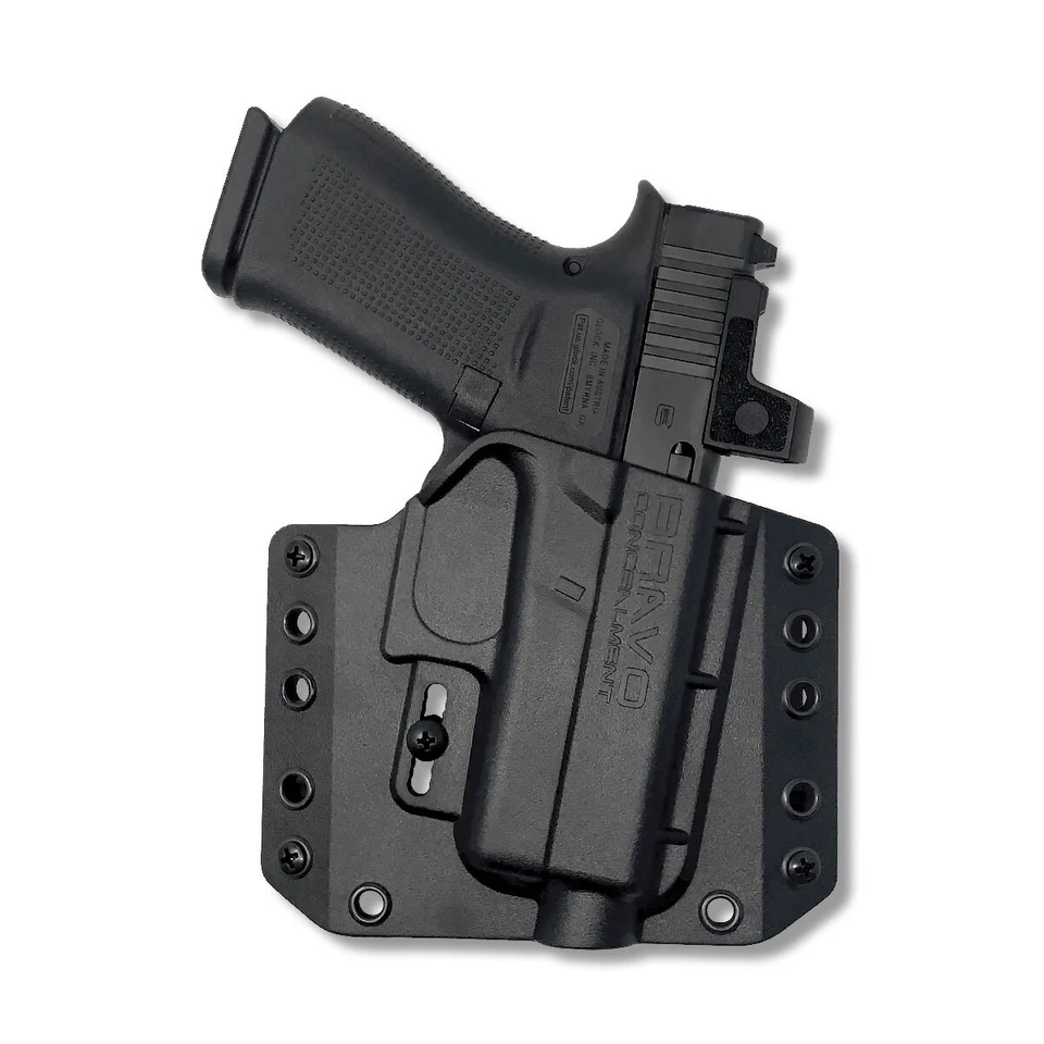 Bravo Concealment BCA OWB Holster 1.5" Belt Glock 43/43X/43X MOS RH BC10-1028