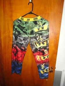BOY'S LEGO NINJAGA CAMOUFLAGE PAJAMA PANTS-SIZE LARGE- 11" WAIST AND 31" LONG - Picture 1 of 3