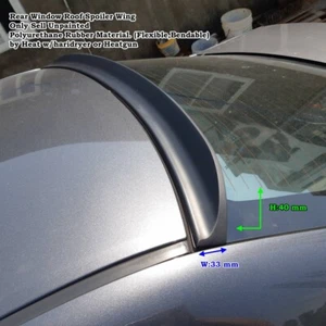 Shadow 284RS Rear Window Roof Spoiler Wing Fits 2012~2024 Tesla Model S Sedan - Picture 1 of 8
