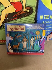 Mattel Arcotoys Disney Pocahontas Set Kocoum & Nakoma Action Figure Set - sealed - Picture 1 of 8