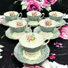 Royal Albert Tea Cup & Saucer Enchantment 6 Piece Set Rose