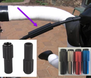 Regolatore cavo cambio bici Ferrules in linea ingranaggio deragliatore lunghezza vite canna MTB - Foto 1 di 15