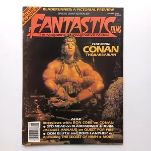 FANTASTIC Films Magazine June 1982 Conan, Blakes 7, Bladerunner, Schwarzenegger - Bild 1 von 17