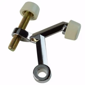 Pin de bisagra ajustable puerta tope acabado cromado, nogal PBH3013-PB - Imagen 1 de 1
