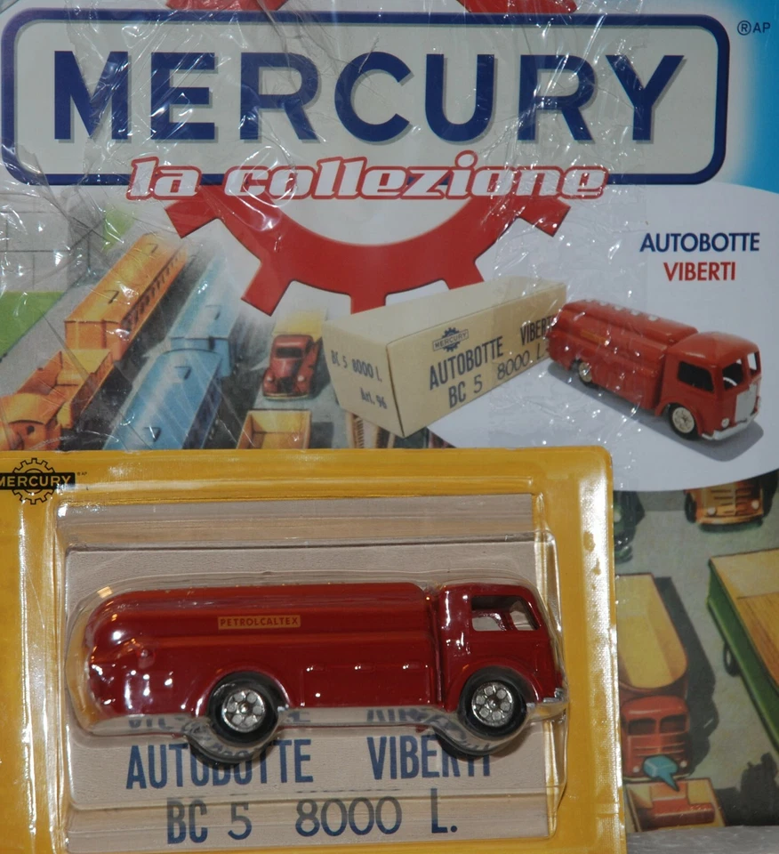 1/48 Mercury Collection Autobotte Viberti Petrolea rossa - Immagine 1 di 1