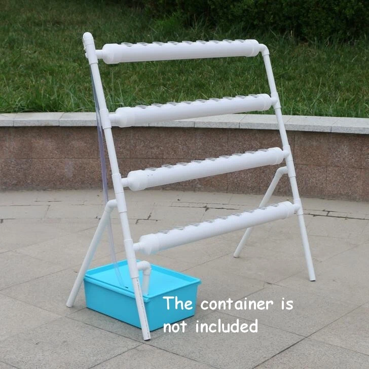 110V Pump 36 Holes Ladder-style Hydroponic Site Grow Kit Garden System USA Stock - Image 1 of 4