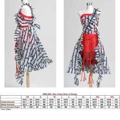 Sale Alice In Wonderland Alice Red Court Um Dress Cosplay for Fancy Dress Costum - Photo 1/4
