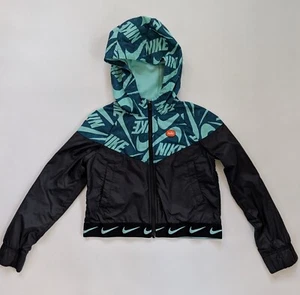 Kids Nike Windrunner Windbreaker Boys Girls Teal Size M Age 10 - 11 - Picture 1 of 10