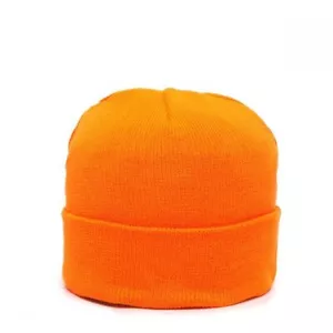 CAP - WATCH CAP HAT BLAZE ORANGE TOQUE KN-400-80101 - Picture 1 of 1