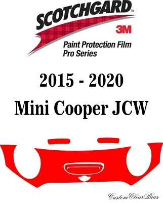 Mini Cooper JCW Scotchgard Paint Protection Pro Series 2017 2018 2019 2020 Foto 1 de 3