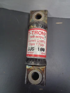 Nice Bussmann Bussman JJS 100 Amp Fuse Class T 600 Volts - Picture 1 of 2