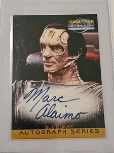 1999 Star Trek DS9 Memories from Future Marc Alaimo Gul Dukat Auto A16 - Bild 1 von 2