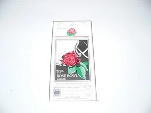 1984 UCLA vs ILLINOIS ROSE BOWL GAME TICKET STUB FOOTBALL BRUINS FIGHTING ILLINI - Picture 1 of 2