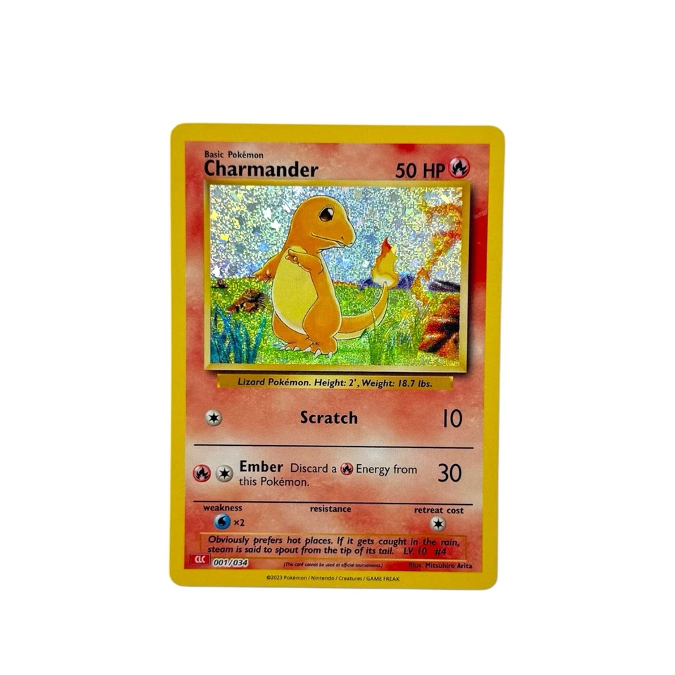 Charmander 001/034 Trading Card Game Classic Holo - Image 1 of 2