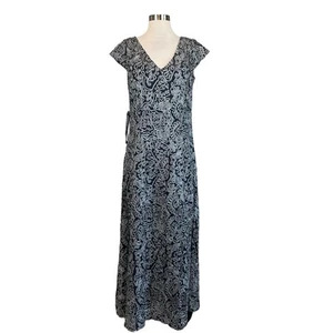 JS Collections Women's Formal Dress Size 8 Blue Lace Short Sleeve Evening Gown - Picture 1 of 9