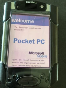 PC de bolsillo Compaq iPAQ 3835 H3800 Agency Series PE2030 con estuche Stylus probado - Imagen 1 de 17