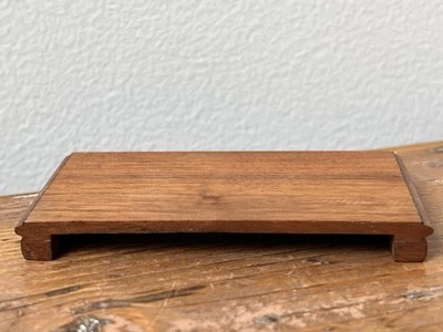 Strombecker Walnut Table Leaf for the 1930s 1:12 Extension Dining Table No. 702B - Image 1 of 4